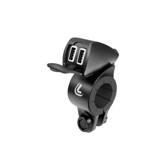 Vízálló USB gyorstöltő kerek foglalattal, LAMPA