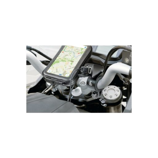 Vízálló USB gyorstöltő kerek foglalattal, LAMPA