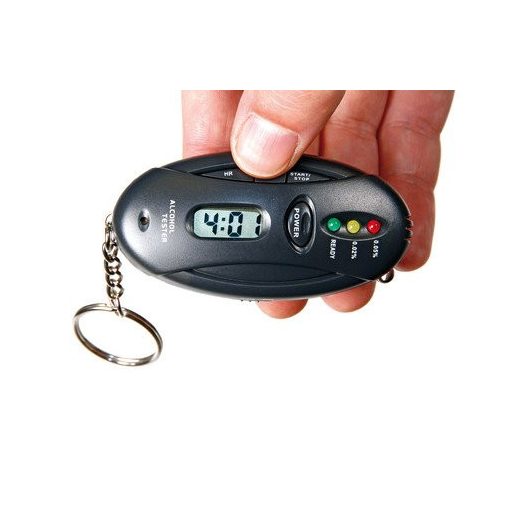 Kulcstartó alkoholteszter világítással, LAMPA