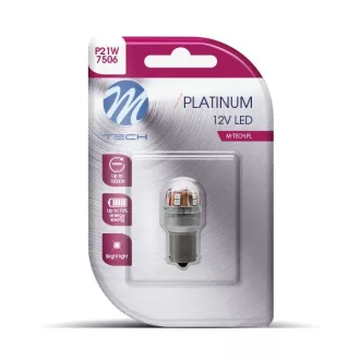   Blister 1x Dioda LED L826R - BA15s 15x2835SMD CANBUS piros 12-24V - LB826R-01B