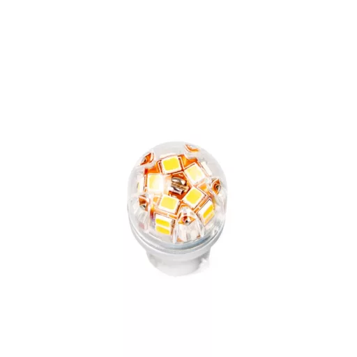 Blister M-TECH Platinum LB832Y-01B - PY21W, 12-24V 15x2835SMD, CANBUS, Amber - LB832Y-01B