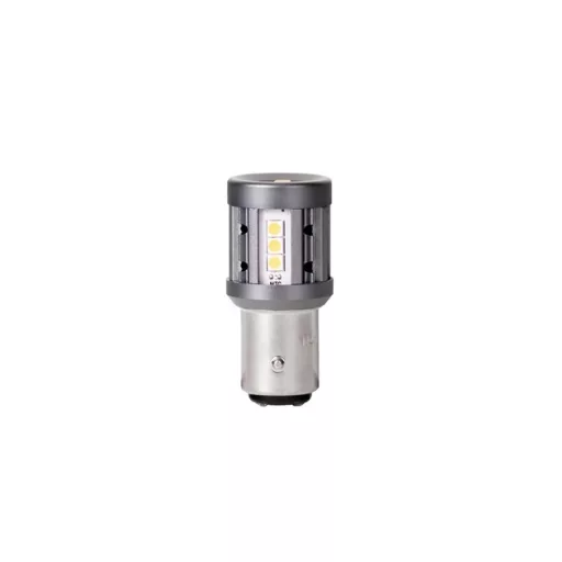 M-TECH Platinum LB863W-01B - 1157 BAY15d P21/5W, 15x3030SMD LED, 12-24V CANBUS, Fehér bliszter