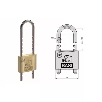 Basi VHS 612V állítható 65-155/50mm lakat