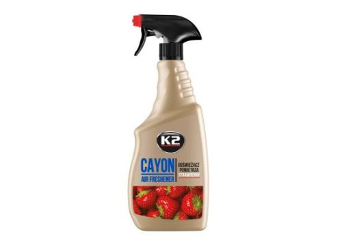 K2 CAYON Légfrissítő eper 700 ML