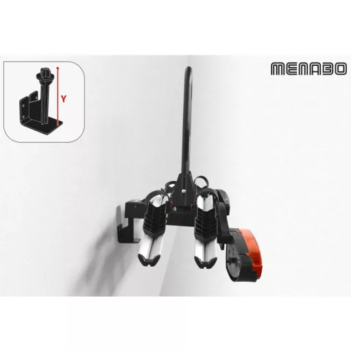 Kerékpárszállító falitároló Menabo WALL HOOK