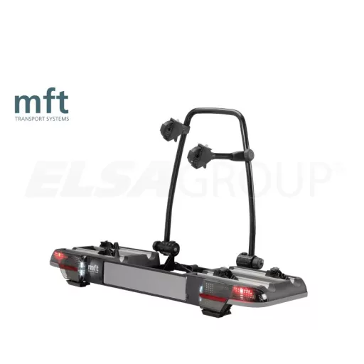 MFT Backpower kerékpártartó - 2 kerék, vonóhorogra szerelve (tartómodullal együtt)