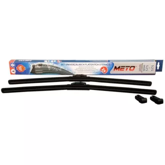   Rugalmas ablaktörlő lapát készlet 525/525mm SKODA SUPERB, FABIA II, ROOMSTER, METO