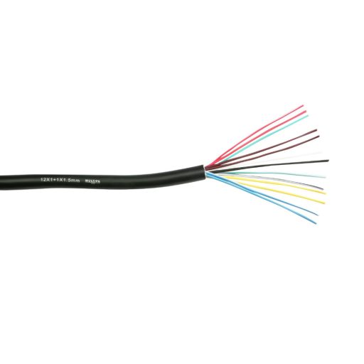 Kábel 13 eres, 12 x 1 mm + 1 x 1,5 mm, gumi szigetelés MULTIPA