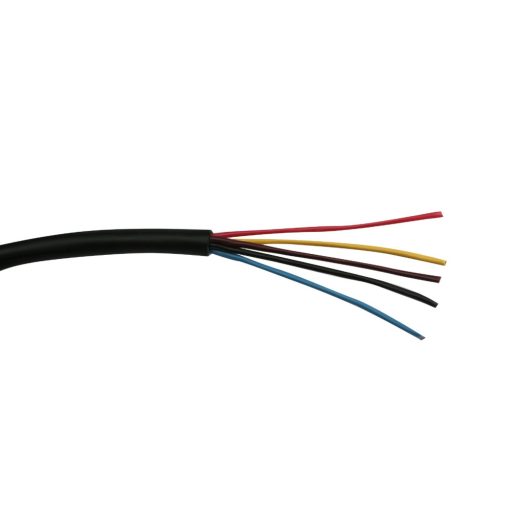 Kábel 5 eres, 5 x 1 mm, gumi szigetelés MULTIPA