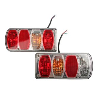 Egyesített lámpa szett DH007, bal + jobb, MULTIPA