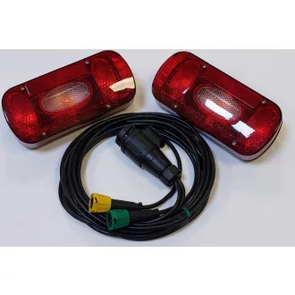   Utánfutó elektromos vezeték 13pin / 4m MD-36 lámpákkal / Set
