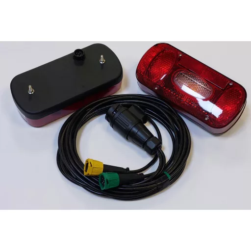 Utánfutó elektromos vezeték 13pin / 4m MD-36 lámpákkal / Set