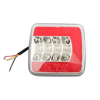   Egyesített lámpa C LED - bal, rendszám világítással, 12/24 V MULTIPA