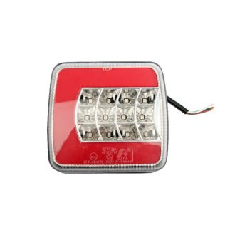   Egyesített lámpa C LED - jobb, rendszám világítással, 12 V MULTIPA