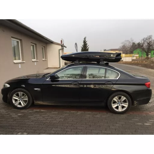 Tetőbox Tirol 420 l, fekete-titan, 205 x 84 x 35 cm, NORTHLINE