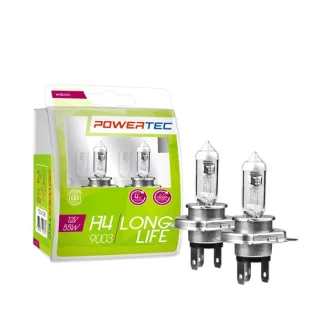 Powertec hosszú élettartamú H4 12V DUO izzó