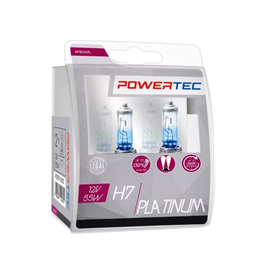 Powertec Platinum +130% H7 12V DUO izzó