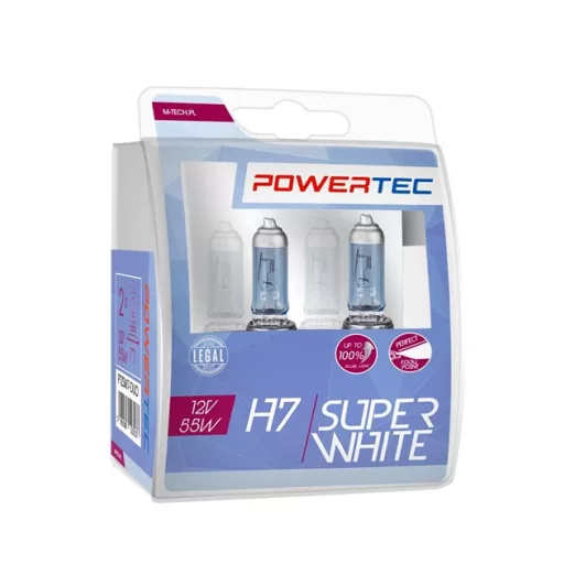 Powertec SuperWhite H7 12V DUO izzó