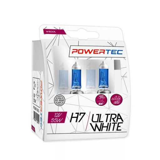 Powertec UltraWhite H7 12V DUO izzó