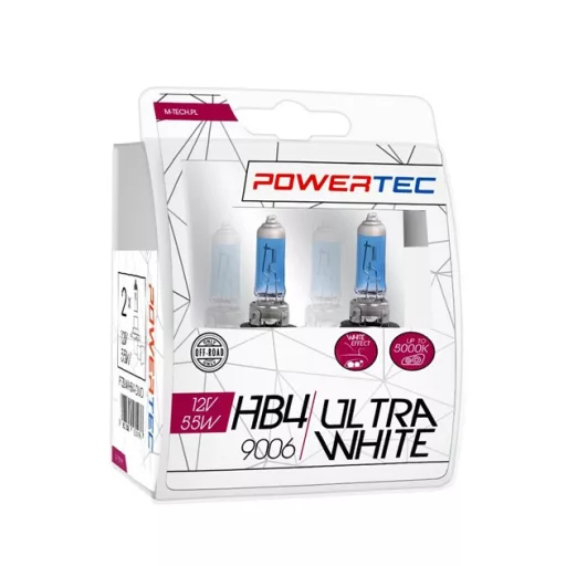 Powertec UltraWhite HB4 12V DUO izzó