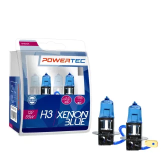 Powertec Xenon kék H3 12V DUO