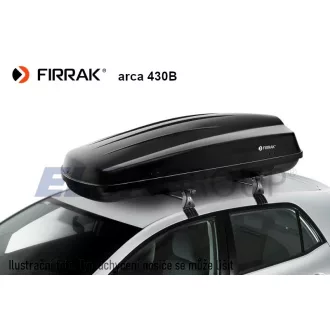 ARCA 430B tetőbox, fényes fekete, FIRRAK