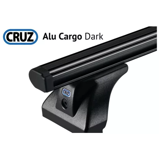 Tetőcsomagtartó Renault Trafic 01-14, CRUZ ALU Cargo Dark