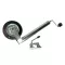 Szett orrkerék 150 kg / 48 mm + bilincs, MULTIPA
