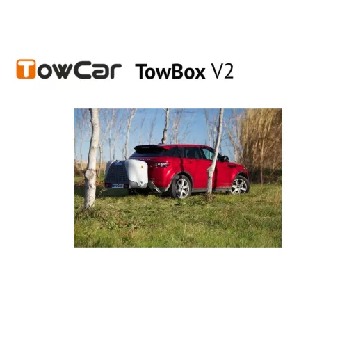 TowCar TowBox V2 Dog szürke, vonóhoroghoz