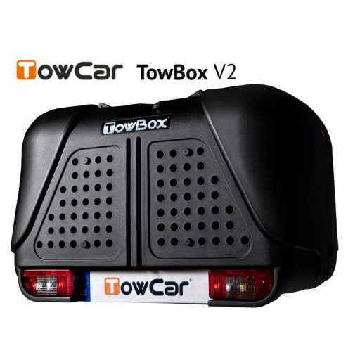 TowCar TowBox V2 Dog fekete, vonóhoroghoz