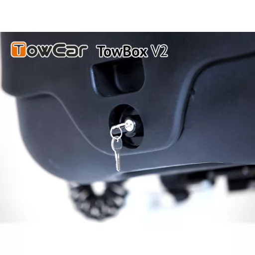 TowCar TowBox V2 Dog fekete, vonóhoroghoz