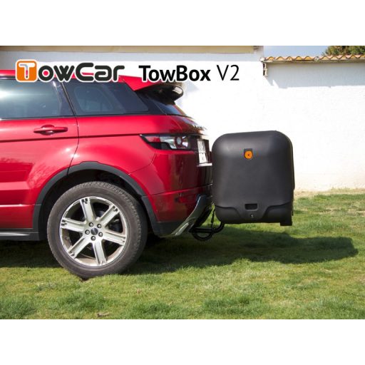 TowCar TowBox V2 Dog fekete, vonóhoroghoz