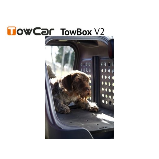 TowCar TowBox V2 Dog fekete, vonóhoroghoz