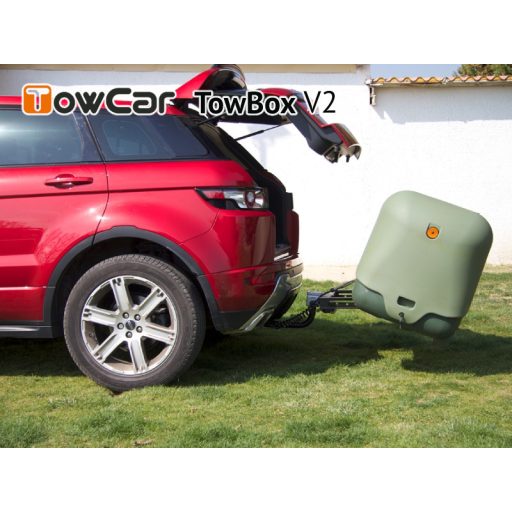 TowCar TowBox V2 Zöld, vonóhoroghoz