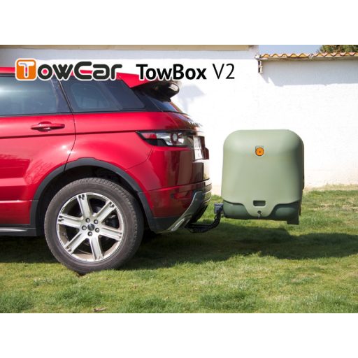 TowCar TowBox V2 Zöld, vonóhoroghoz
