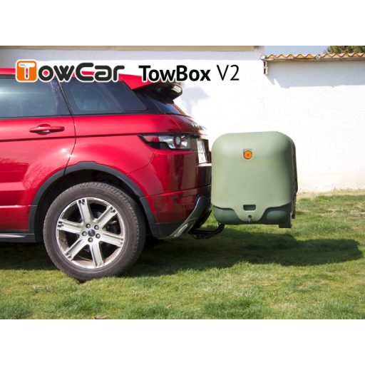 TowCar TowBox V2 Zöld, vonóhoroghoz