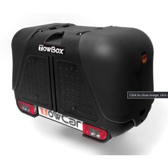 TowCar TowBox V2 fekete, vonóhoroghoz