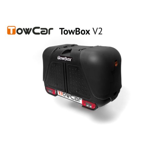 TowCar TowBox V2 fekete, vonóhoroghoz