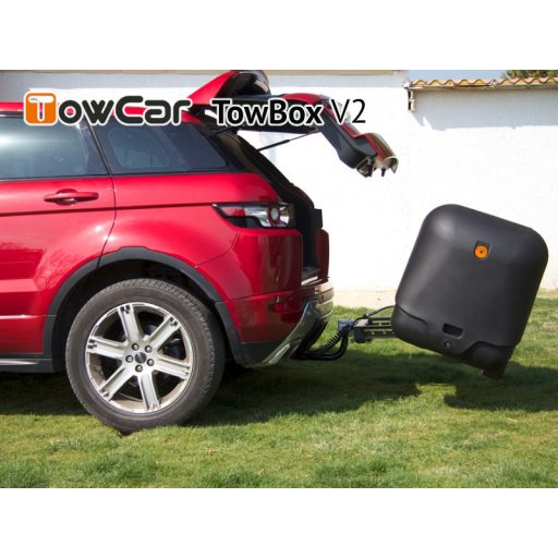 TowCar TowBox V2 fekete, vonóhoroghoz