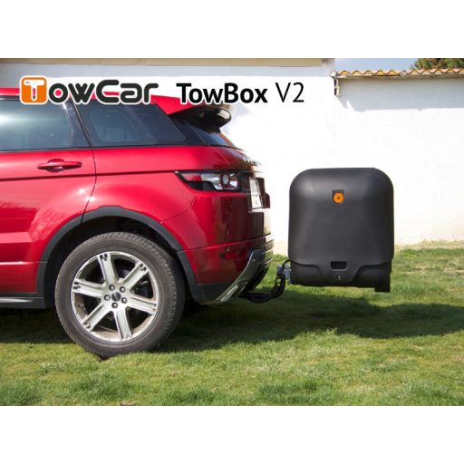 TowCar TowBox V2 fekete, vonóhoroghoz