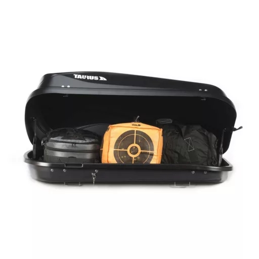 Tetőbox Easy 320l FEKETE MATT 132x78x36 Taurus