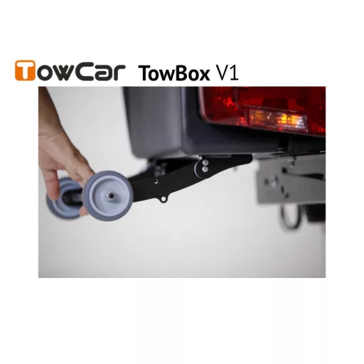 TowCar TowBox V1 szürke, vonóhoroghoz