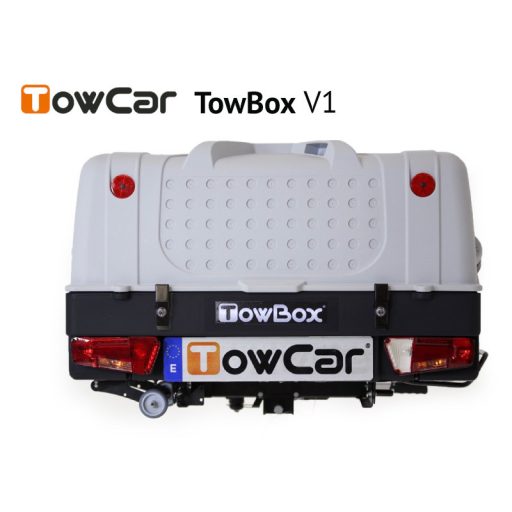 TowCar TowBox V1 szürke, vonóhoroghoz