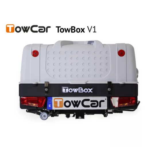 TowCar TowBox V1 szürke, vonóhoroghoz