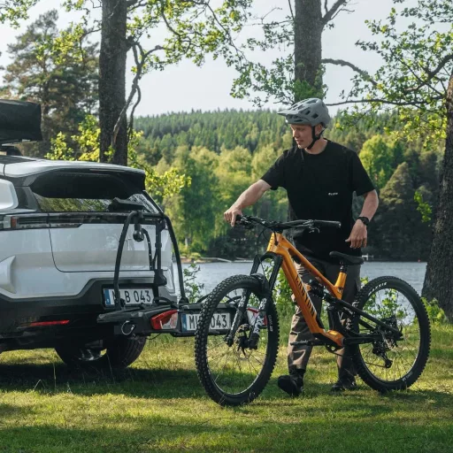 Thule VeloSpace 3 2B kerékpártartó - 2 kerékpár számára, vonóhorogra rögzíthető