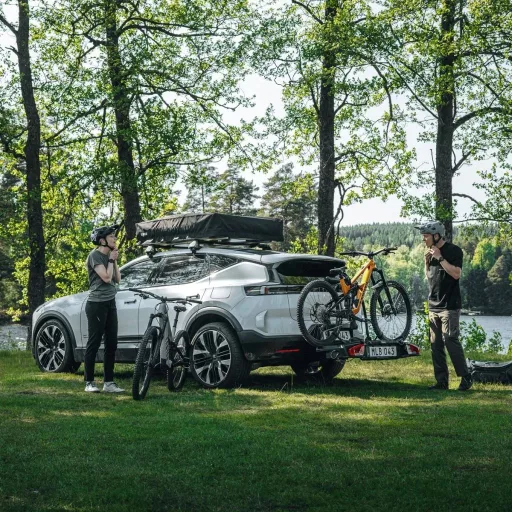 Thule VeloSpace 3 2B kerékpártartó - 2 kerékpár számára, vonóhorogra rögzíthető