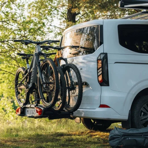 Thule VeloSpace 3 3B kerékpártartó - 3 kerékpár számára, vonóhorogra rögzíthető