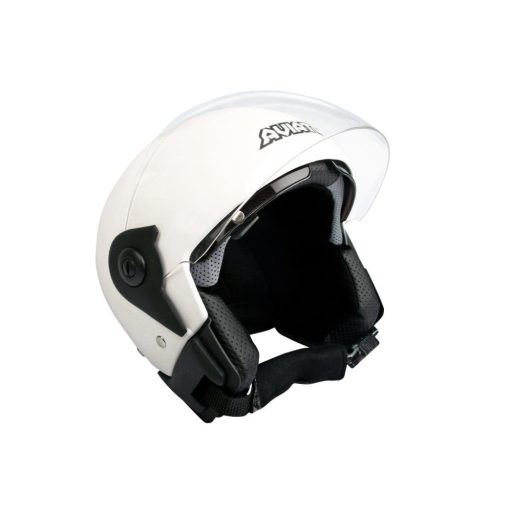 Bukósisak VT fehér XL, Tornado