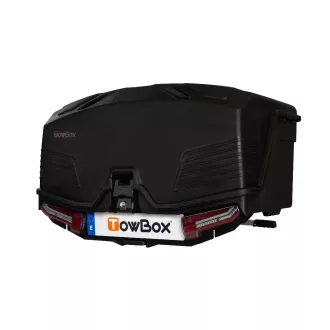 Vonóhorog szállítódoboz TowBox V5, fekete