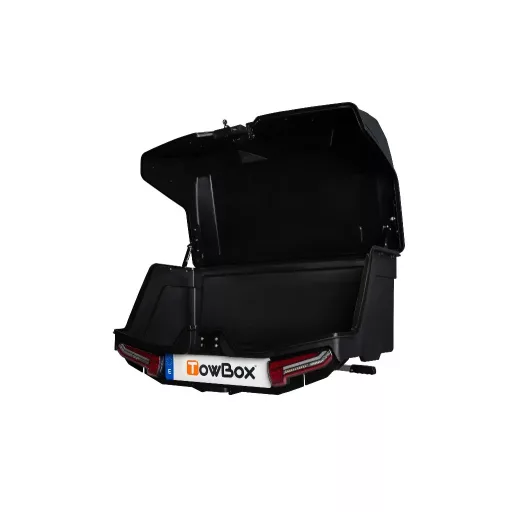Vonóhorog szállítódoboz TowBox V5, fekete